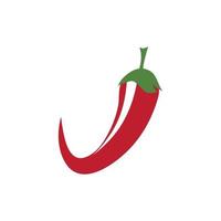 ilustración de vector de logotipo de chile