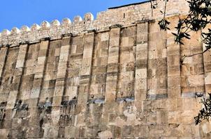 A view of the Tombs of the Patriarchs in Hebroan photo