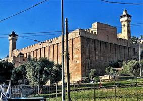 A view of the Tombs of the Patriarchs in Hebroan photo