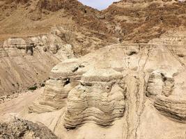 A view of Qumran in Israel photo