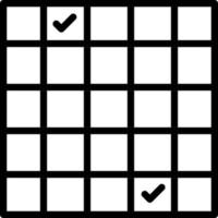 line icon for occasionally vector