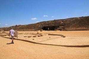 Caeserea in Israel in May 2016 A view of the old Roman town of Caeserea in Israel photo