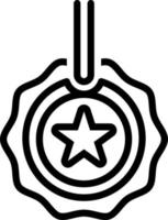 line icon for quality vector