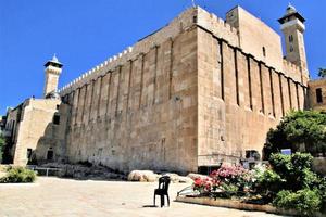 A view of the Tombs of the Patriarchs in Hebroan photo