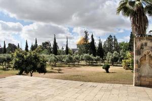 A view of the Dome of the Rock in Jerusalem photo