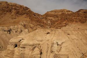 A view of Qumran in Israel photo