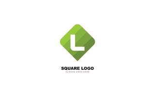 L logo shape for identity. letter template vector illustration for your brand.