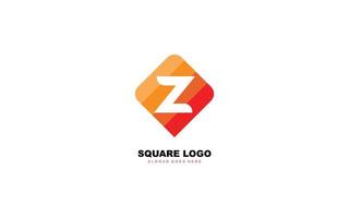 Z logo shape for identity. letter template vector illustration for your brand.