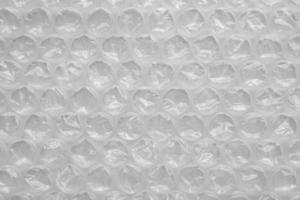 Plastic wrap air bubble texture background packaging material photo