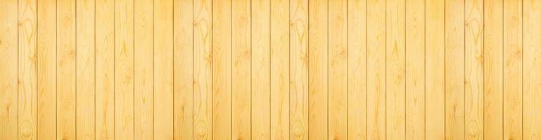 old pine wood plank wall texture panoramic background photo