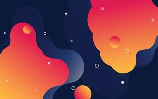 Beautiful abstract background with gradient rainbow blob. fluid. liquid. like lava lamp with white frame. Vector illustration for banner. design. flyer. poster. card. web. advertising