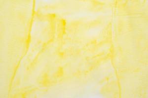 Abstract yellow watercolor background texture close up photo