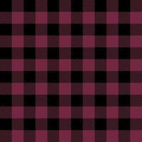 Maroon and Black plaid pattern vector background, Tartan fabric texture