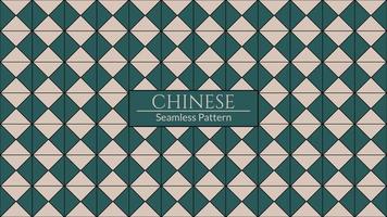 Hong Kong nostalgic style pattern. Vector seamless Hong Kong traditional vintage pattern style floor textured background.