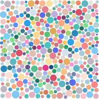 Illustration circle multi colorful background and texture. vector