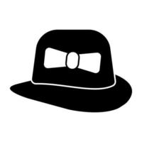 A unique design icon of hat vector