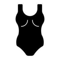 An icon design of swimsuit vector