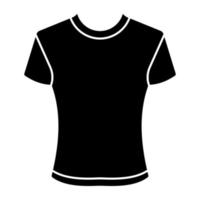 An icon design of shirt vector