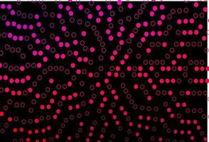 Dark Purple, Pink vector layout with circle shapes.