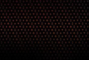 Dark red vector layout with elements of cards.