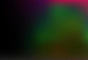 Dark Multicolor, Rainbow vector abstract blurred template.