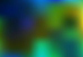 Dark Blue, Yellow vector bokeh pattern.