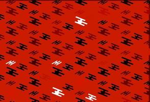 diseño de vector rojo claro con líneas planas.