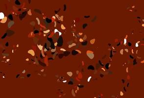 Light Red vector backdrop with abstract shapes.