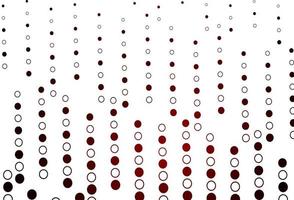 Light Red vector texture with disks.