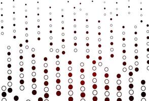 Light Red vector texture with disks.