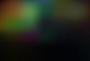 Dark Multicolor, Rainbow vector bokeh and colorful pattern.