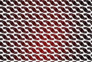 Light Red vector pattern with bubble shapes.