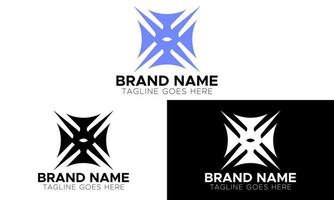 Letter x logo design. Branding identity corporate vector x icon and logo.