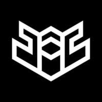 Modern logo design with lines vector template