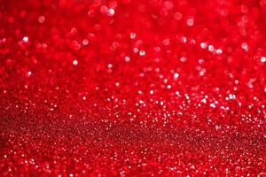 Red glitter texture abstract background photo