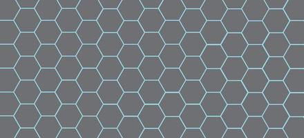 Hexagonal pattern. Circular honeycomb vector