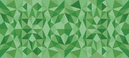 green triangle background vector