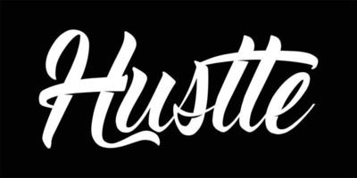 graphic design vector, hustle t-shirt vector