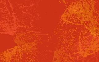 Abstract grunge texture red orange color background vector