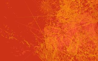 Abstract grunge texture red orange color background vector