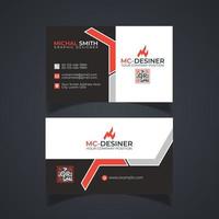 creative business card template vector