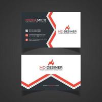 creative business card template vector