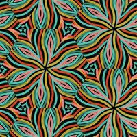 Moving colorful lines of abstract background vector