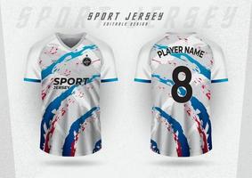 Background mockup for sports jerseys, football, basketball, racing jerseys, game jerseys, running jerseys, vector