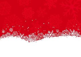 Christmas background with snowflake design vector