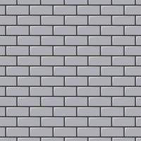 Grey brick wall texture. Seamless background. Vector illustration