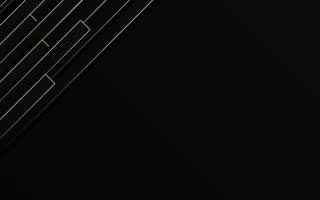 Abstract Gold light Lines Pipe speed zoom on black background technology vector