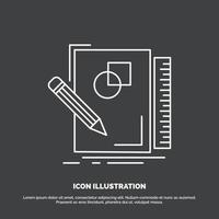 sketch. sketching. design. draw. geometry Icon. Line vector symbol for UI and UX. website or mobile application