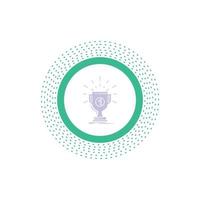 award. cup. prize. reward. victory Glyph Icon. Vector isolated illustration