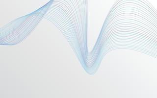 Vector abstract wave background. Blue waves background